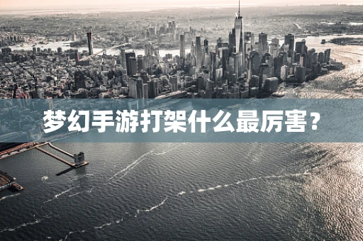 梦幻手游打架什么最厉害？