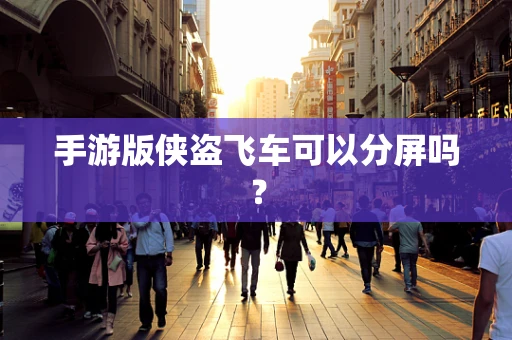 手游版侠盗飞车可以分屏吗？