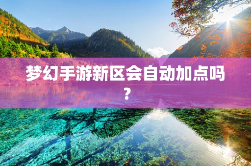 梦幻手游新区会自动加点吗？