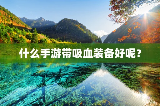什么手游带吸血装备好呢？