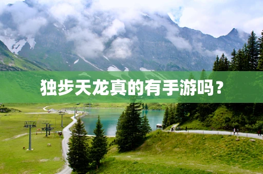 独步天龙真的有手游吗？