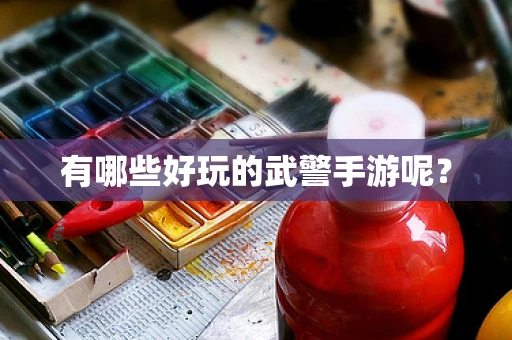 有哪些好玩的武警手游呢？