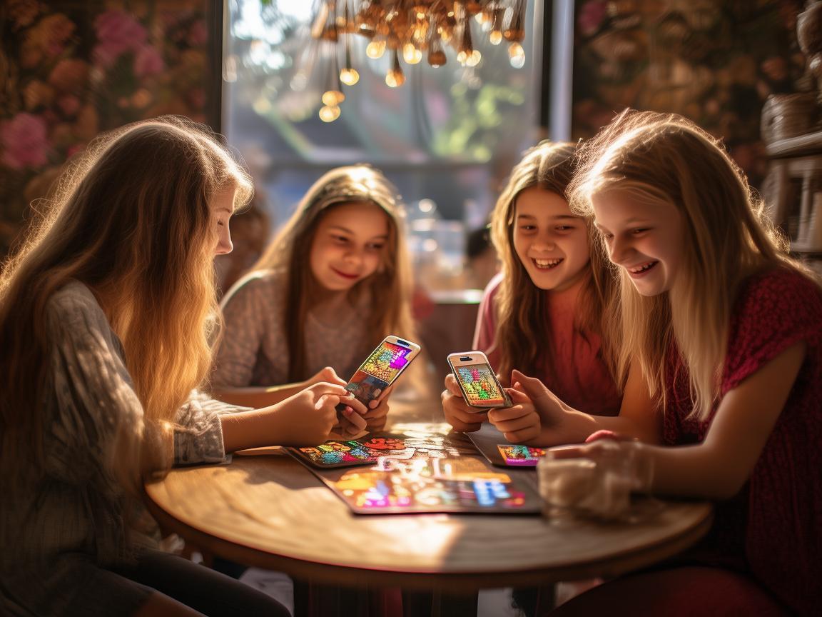 女孩子们都在玩什么手游？